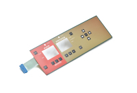 Teclado de Membrana OEM de Nuevo Estilo, Superventas en China, con Interruptor de Membrana, LED Integrado, Teclas Metálicas en Relieve, Adhesivo 3M, Teclado Flexible FPC
