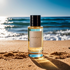 Vente en gros de flacons de parfum miniatures personnalisables de Chine flacons d'huile en verre plat avec pulvérisateur à pompe prêts pour l'industrie - Product Image 2