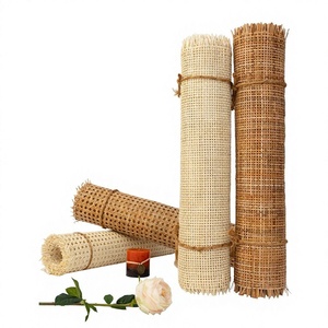 Malla de Mimbre Natural de Ratán, Rollo de Mimbre Tejido, Rollo de Ratán de Alta Resistencia Sin Desbarbados, Malla para Reparación de Sillas - Product Image 1