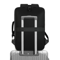 Sac à dos pour ordinateur portable imperméable 2026, grande capacité, en tissu Oxford avec doublure en polyester, style décontracté et professionnel unisexe