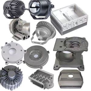 Presisi tinggi disesuaikan Siemens Blower pompa udara CNC layanan mesin untuk sentrifugal paduan aluminium Die-Casting pengeboran - Product Image 6