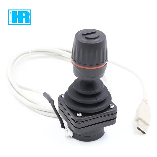 3-axis Industrial Hall Effect Joystick Fingertip Operation Joystick for Video Control Electric Wheelchairs