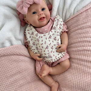 Poupées réalistes de 18 pouces, corps souple, grandes poupées pour filles, peinture 3D, peau de bébé, comme une poupée reborn pour tout-petits, jouets - Product Image 2