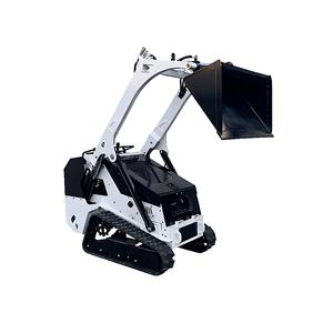 नया स्वचालित बकेट लेवलिंग फ्रंट लोडर मिनी स्किड टेलर 1 साल की वारंटी गैसोलीन संचालित इंजन - Product Image 1