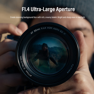 Objectif Viltrox AF 85mm F1.4 Pro plein format à grande ouverture avec autofocus compatible avec les modèles d'appareils photo <span class=keywords><strong>Sony</strong></span> ZV-E10 ZV-E10II <span class=keywords><strong>FX30</strong></span> - Product Image 3