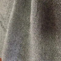 Tissu de support gris et blanc pour la fabrication de tapis, tissu pour tufting à l'aiguille, tissu fait main pour tufting