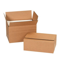 Boîtes d'expédition en carton ondulé 5 plis |   Emballage de déménagement et de stockage robuste pour la promotion des petites entreprises, les expositions, les supermarchés