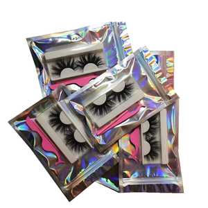 Bolsa con cremallera autosellada transparente gruesa de 14x20cm, colorido CPP, embalaje al por menor, cierre de cremallera a prueba de agua para pelucas de crema facial - Product Image 3