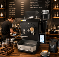 Torréfacteur à café de 600 g, machine à torréfier le café électrique commerciale pour café et petites entreprises