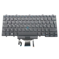 Clavier AZERTY Neuf pour Ordinateur Portable Dell Latitude E5450 E7450 E7470 7480 – Clavier Français – Prix de Gros