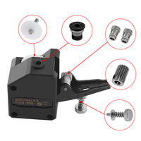 Mise à niveau de l'extrudeuse à double entraînement d'imprimante 3D Bowden Filament TPU/TPE de 1.75mm pour CR10 Ender 3 V2 Pro Remplacer l'extrudeuse MK8/CR10