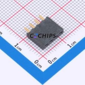 SSQ-104-01-G-S Pin Socket Through hole Component (THT),P=2.54mm Connector 2.54mm Square Hole Through Hole Single Row - Product Image 1