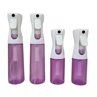 Flacon pulvérisateur à gâchette en plastique PET de 200ml à 500ml avec bouchon en PP Flacon pulvérisateur vide continu à brume fine