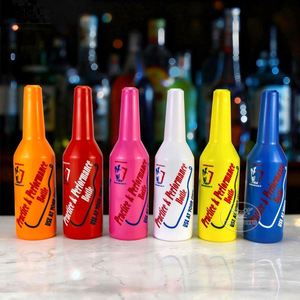 Custom Color Logo Bartender Practice Flair Bottle Plastic Barman <b>Throw</b> Props Flip Acrobatics Flybottle for Bar Pub Juggler - Product Image 1