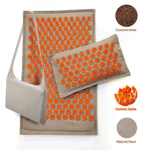 Doğal akupunktur shakti toptan akupressurmatt pferd akupunktur mat ve yastık - Product Image 1