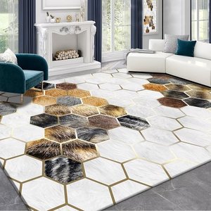 Nhà máy bán lồng vào nhau thảm sàn lông thảm có thể giặt bé chơi Mat sang trọng thảm - Product Image 4