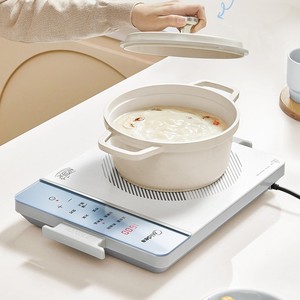 Cocina de Inducción Eléctrica Midea de un Solo Quemador, Panel de Vidrio, Control Táctil, Alta Potencia, Función para Saltear y Cocinar en Olla Caliente - Product Image 3