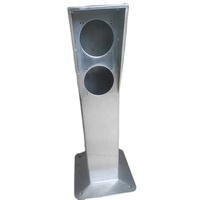 DHTONG Coude en acier inoxydable 304 à tête carrée, pièces d'emboutissage de précision pour soudure de tuyaux de 30 mm, personnalisables