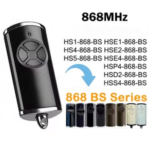 Télécommande de porte de garage à 4 boutons <span class=keywords><strong>868</strong></span> MHz <span class=keywords><strong>HSE4</strong></span>-<span class=keywords><strong>868</strong></span>-BS HSE1 HSE2, à utiliser pour la porte de garage <span class=keywords><strong>HORMANN</strong></span> BS BiSecur - Product Image 1