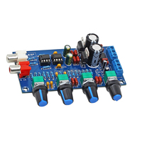 Papan Penyesuaian Nada Bass Treble Kontrol Volume dengan NE5532 Dual Op-amp SMD Mounting XH-M164