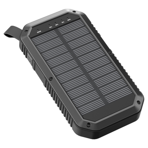 Cargador solar ES981S <span class=keywords><strong>para</strong></span> móvil, batería portátil inalámbrica qi, Banco sans fil de energía, 10000mah - Product Image 1