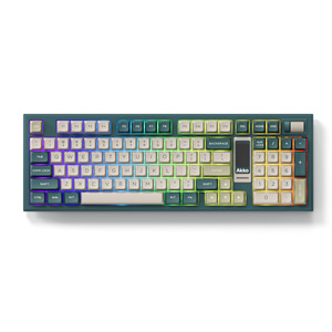 Akko 5098b Mực Màu Xanh Lá Cây Cho 2.4GHz USB type-C Chơi Game Cơ Khí Bàn Phím Với Màn Hình <span class=keywords><strong>LED</strong></span> hot-swappable hot-swappable Các Tính Năng - Product Image 2