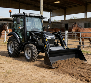 Tractor de rueda agrícola certificado <span class=keywords><strong>ATK</strong></span> con motor Euro 5 50/60/75HP certificado COC para el registro de carreteras en Europa para granjas - Product Image 6
