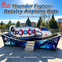 Manège Soucoupe Volante Rotative Thunder Fighter 360° pour Parc d'Attractions - Meilleure Vente