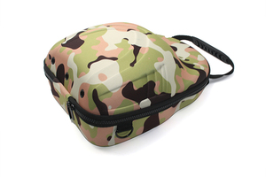 Étui de voyage en PU moulé imperméable et résistant à l'usure pour casquette de baseball, grand motif camouflage, couleurs et logo personnalisables ODM CN/VN - Product Image 3