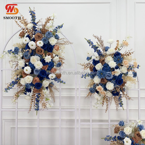 SMOOTH 2026 Nuovo <span class=keywords><strong>Centrotavola</strong></span> Floreale Personalizzato Blu Reale e <span class=keywords><strong>Oro</strong></span>, Composizione Floreale per Decorazioni Matrimoniali - Product Image 3