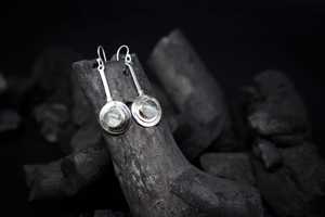 Boucles d'oreilles pendantes élégantes en argent sterling 925 avec pierre précieuse aigue-marine pour femme, bijoux raffinés pour mariages, fêtes et usage quotidien - Product Image 4