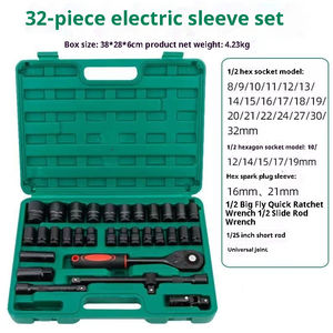 Destornillador de enchufe combinado de mano y juego de llaves de carraca de plástico Caja OEM personalizable para talleres de reparación automotriz en el hogar - Product Image 6