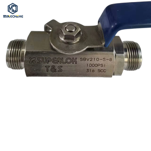 บอลวาล์วอุตสาหกรรม SBV210-S-8 ทำจากสแตนเลสคุณภาพสูง ควบคุมการทำงานด้วยมือ ทนทานต่อการกัดกร่อน - Product Image 1