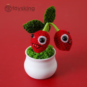 Recuerdos de Juegos de la Infancia, Plantas de Flores Hechas a Mano, Serie de Guerra de Pequeños Zombis, Decoración de Escritorio para Estudiantes en Maceta - Product Image 5