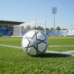 Palloni da <span class=keywords><strong>calcio</strong></span> 2026: Pallone Star Ball in stock, palloni da <span class=keywords><strong>calcio</strong></span> color argento-grigio, <span class=keywords><strong>schema</strong></span> classico, pallone da <span class=keywords><strong>calcio</strong></span> di alta qualità per partite - Product Image 1