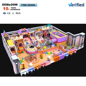 Distribuidor de Equipos de Juegos para Interiores, Castillo Rosa, Área de Juegos Infantil, Castillo Inflable para Uso Doméstico, Hecho de Plástico, Disponible en Supermercados - Product Image 4