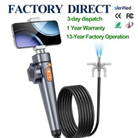 Meilleures ventes : Portable 2 voies 180 °   Endoscope articulé pour téléphone, outils d'inspection automobile, caméra vidéo Wi-Fi USB, compatible Android et iOS