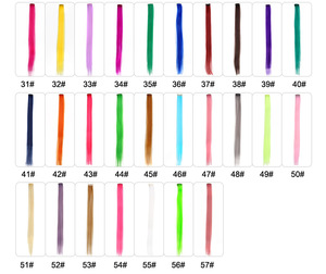 Shangke — extension capillaire synthétique lisse et longue en 2 tons, pour Extensions ombrées - Product Image 3