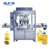 Machine de remplissage automatique de liquides, remplisseuse de bouteilles, équipement d'embouteillage à vendre, ligne de remplissage d'huile alimentaire et emballage d'huile de cuisson