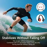 Écouteurs à conduction osseuse étanches ESON OEM ODM IPX8 pour la natation avec carte TF 8 Go et chargement magnétique 180 mAh