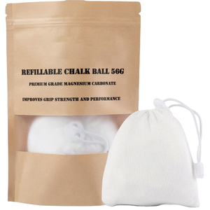 Bolsas de Polvo de <span class=keywords><strong>Magnesio</strong></span> para Gimnasia, Fitness, Bouldering y Pole Dance, Recargables, Blancas, 56g - Product Image 2