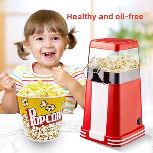 Máquina de Palomitas Eléctrica Roja, Mini, Totalmente Automática, para el Hogar, 1200W, de Sobremesa - Product Image 4