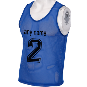 Chalecos Deportivos Personalizados con Logotipo y Números para Equipos de Fútbol, Chalecos de Malla para Prácticas Deportivas, Ropa Deportiva para Adolescentes, Malla de Poliéster de 100g - Product Image 1