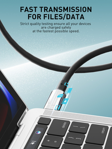 <span class=keywords><strong>Cable</strong></span> <span class=keywords><strong>de</strong></span> Carga Rápida <span class=keywords><strong>Original</strong></span> LDNIO LC341C <span class=keywords><strong>de</strong></span> 65 W, PD QC, USB Tipo C a Tipo C, para Teléfono Móvil Inteligente - Product Image 2