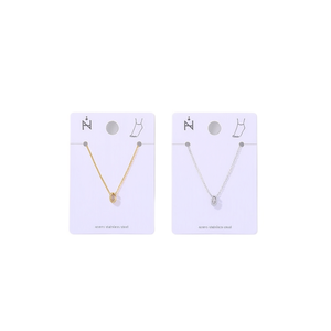 Cavigliera Tobiller con lettera G in acciaio inossidabile, gioiello minimalista alla moda per donna - Product Image 2