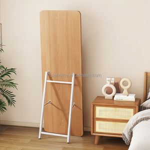 <span class=keywords><strong>Espejo</strong></span> <span class=keywords><strong>Rectangular</strong></span> de Pared con Marco <span class=keywords><strong>Dorado</strong></span> Personalizado, <span class=keywords><strong>Espejo</strong></span> de Madera de Pie de Cuerpo Completo para Vestidor de Sala de Estar - Product Image 4