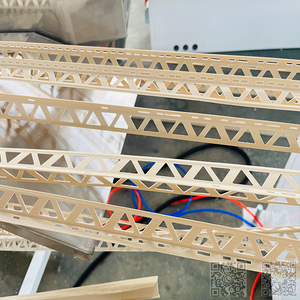 Hochgeschwindigkeits-Gipswand schutz winkel PVC PP-Kunststoff profile Eckperlen-Extrusions-Produktions linien maschine - Product Image 4