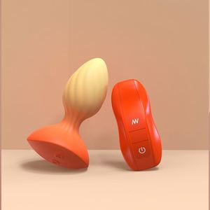 USB-aangedreven draadloze afstandsbediening siliconen anale plug vibrerende <span class=keywords><strong>climax</strong></span> massager flirtende masturbatie-artikel voor mannen en vrouwen - Product Image 2
