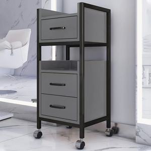Chariot de salon de beauté, armoire à outils spécifique pour salon de coiffure, étagère de rangement multifonctionnelle pour salon, station de barbier - Product Image 1