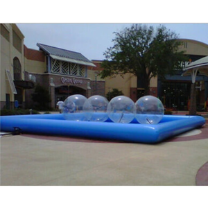 Piscina Inflable Rectangular Grande de PVC, Piscina Cuadrada con Bomba de Aire para Diversión de Verano - Product Image 5